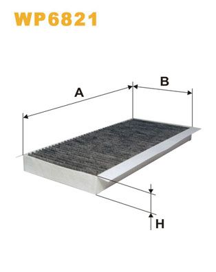 WIX FILTERS Фильтр, воздух во внутренном пространстве WP6821